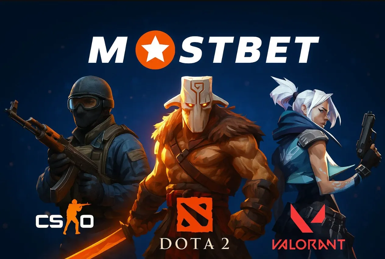 Mostbet és e-sport: hogyan alakítja ki a platform a sorokat CS2-ben, Dota 2-ben és Valorantban