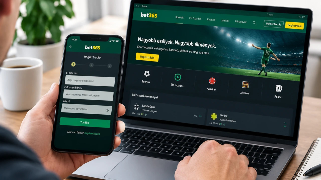 Bet365 regisztráció