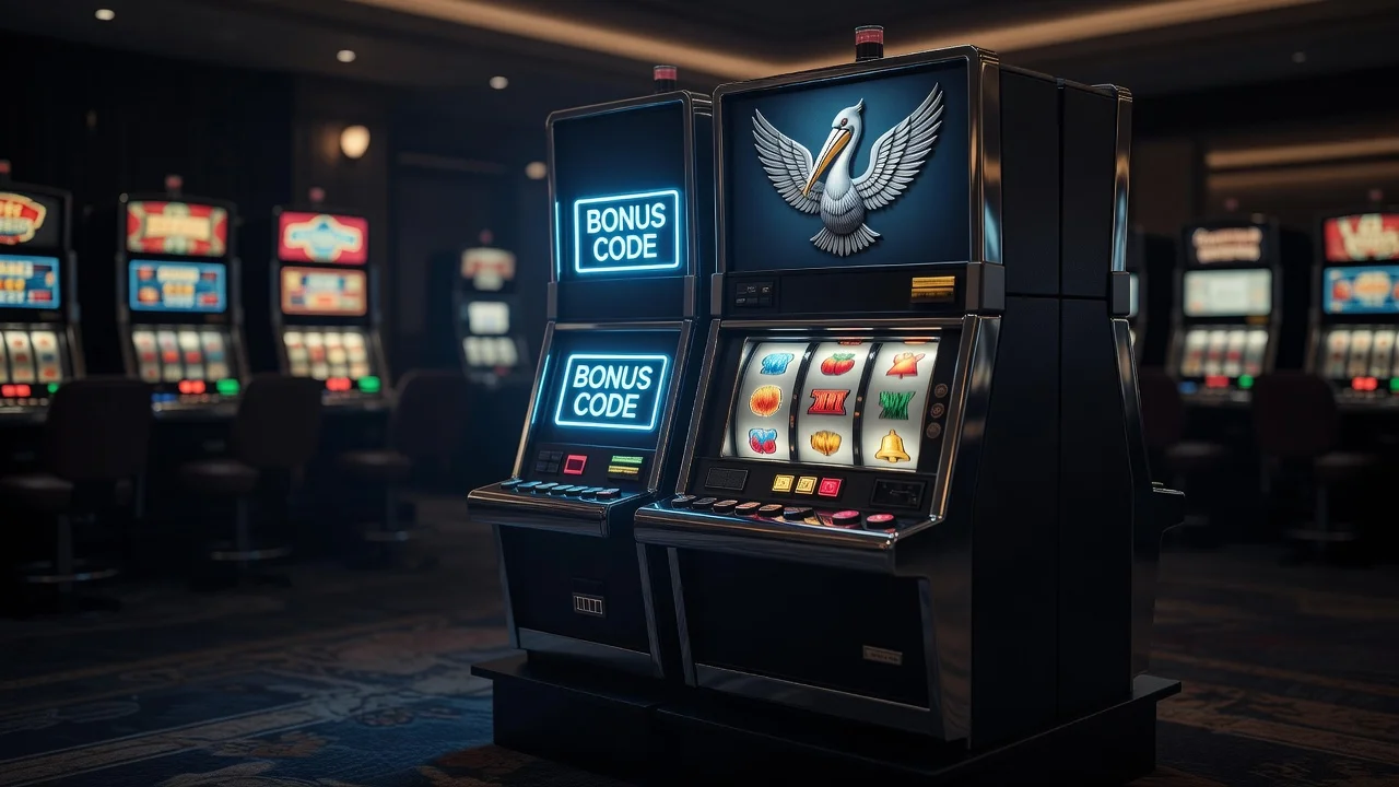 Pelican Casino bónuszkód mező és nyerőgépek